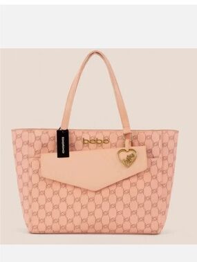 bebe 2-in-1 Tote and Crossbody - Cream